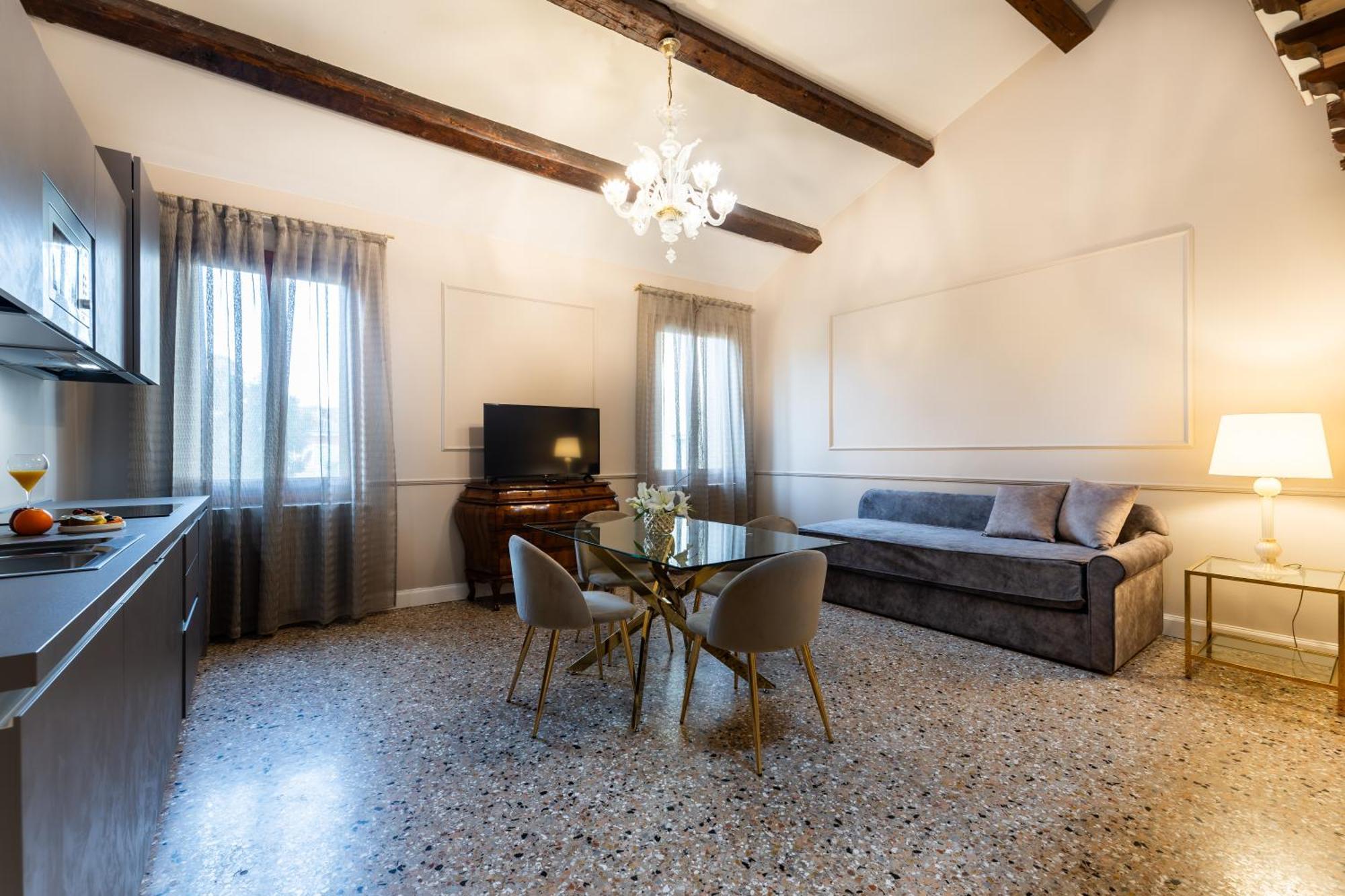 San Vio Palace Luxury Apartments Venesia Bagian luar foto